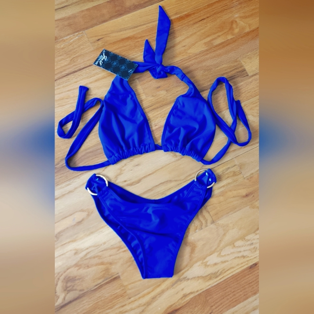 Zeugari Bikini, Blue, Large